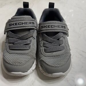 Skechers Kids' Charcoal Sneakers